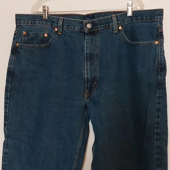Levi's 550 Men's Tapered Leg Blue Jeans Size 44x30 44W 30L - Picture 2 of 11